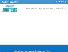 Tablet Screenshot of discountautotunes.com